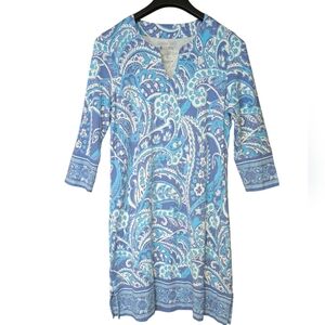 Coolibar Oceanside Tunic Dress UPF 50+ Size Medium